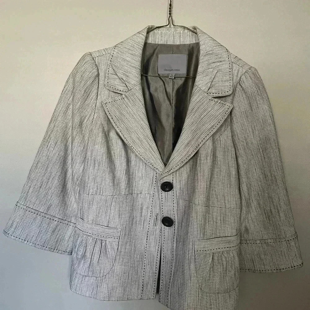 [M] Classiques  Entier 3/4 Sleeve Blazer Jacket